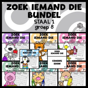 STAAL 1 WOORDENSCHAT ZOEK IEMAND DIE (GROEI)BUNDEL GROEP 8