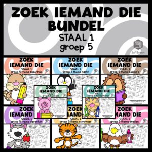 STAAL 1 WOORDENSCHAT ZOEK IEMAND DIE (GROEI)BUNDEL GROEP 5