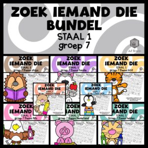 STAAL 1 WOORDENSCHAT ZOEK IEMAND DIE (GROEI)BUNDEL GROEP 7