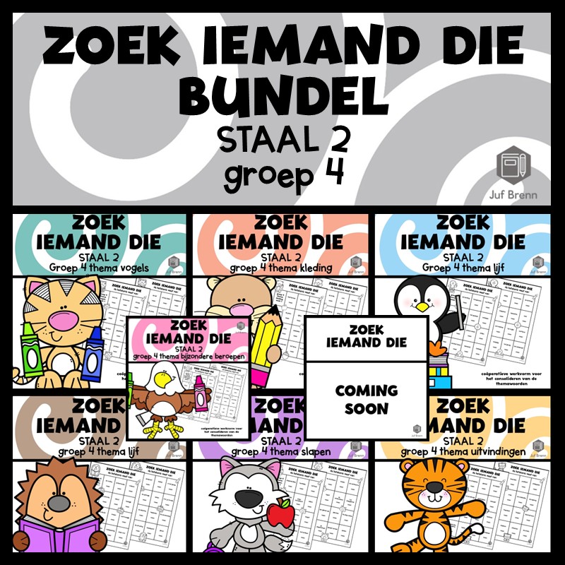 STAAL 2 WOORDENSCHAT ZOEK IEMAND DIE (GROEI)BUNDEL GROEP 4
