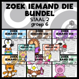 STAAL 2 WOORDENSCHAT ZOEK IEMAND DIE BUNDEL GROEP 6