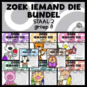 STAAL 2 WOORDENSCHAT ZOEK IEMAND DIE BUNDEL GROEP 8