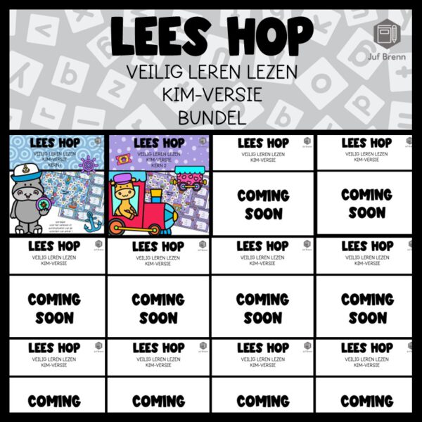 LEES HOP VEILIG LEREN LEZEN KIM (GROEI)BUNDEL