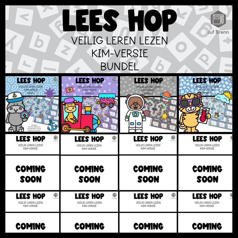 LEES HOP VEILIG LEREN LEZEN KIM (GROEI)BUNDEL