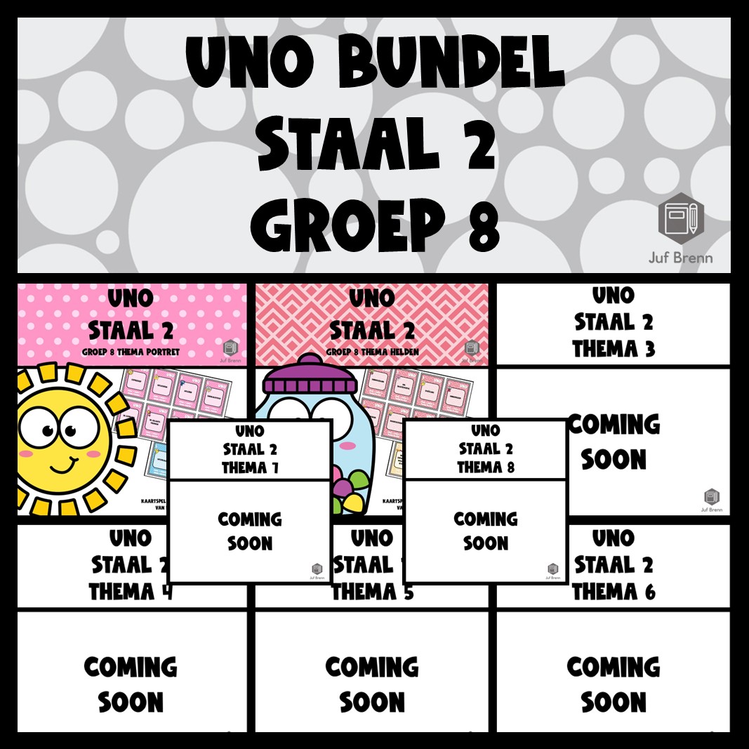 STAAL 2 UNO (GROEI)BUNDEL GROEP 8