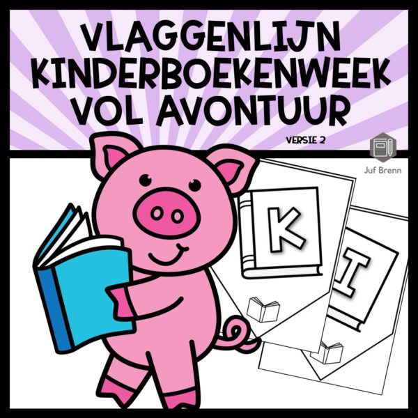 KINDERBOEKENWEEK 2025 VLAGGENLIJN 2