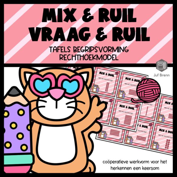 MIX VRAAG & RUIL: TAFELS BEGRIPSVORMING RECHTHOEKMODEL