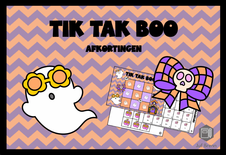 TIK TAK BOO: AFKORTINGEN