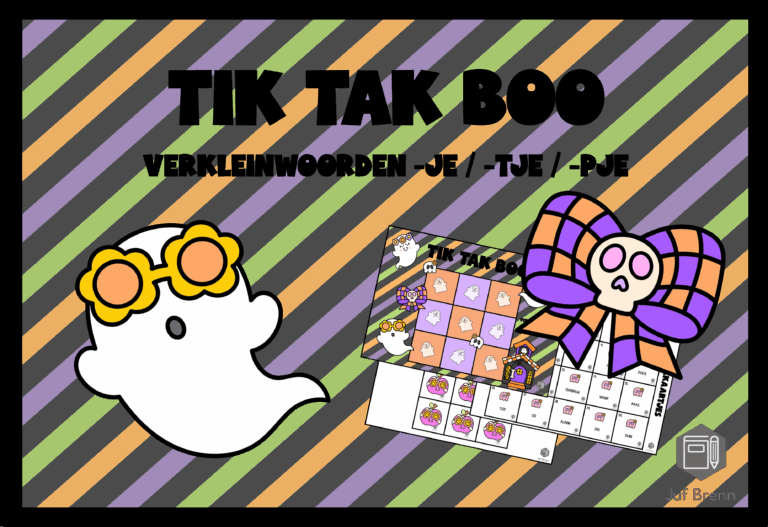TIK TAK BOO: VERKLEINWOORDEN