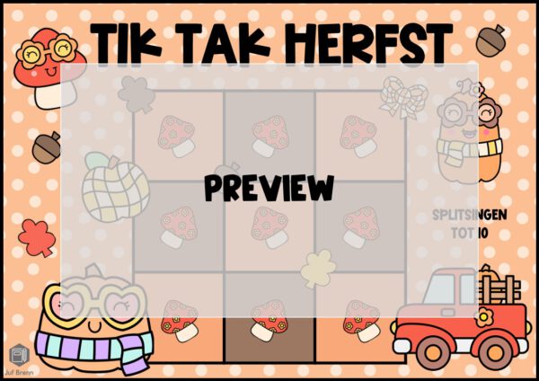 TIK TAK HERFST: SPLITSINGEN TOT 10 - Afbeelding 2
