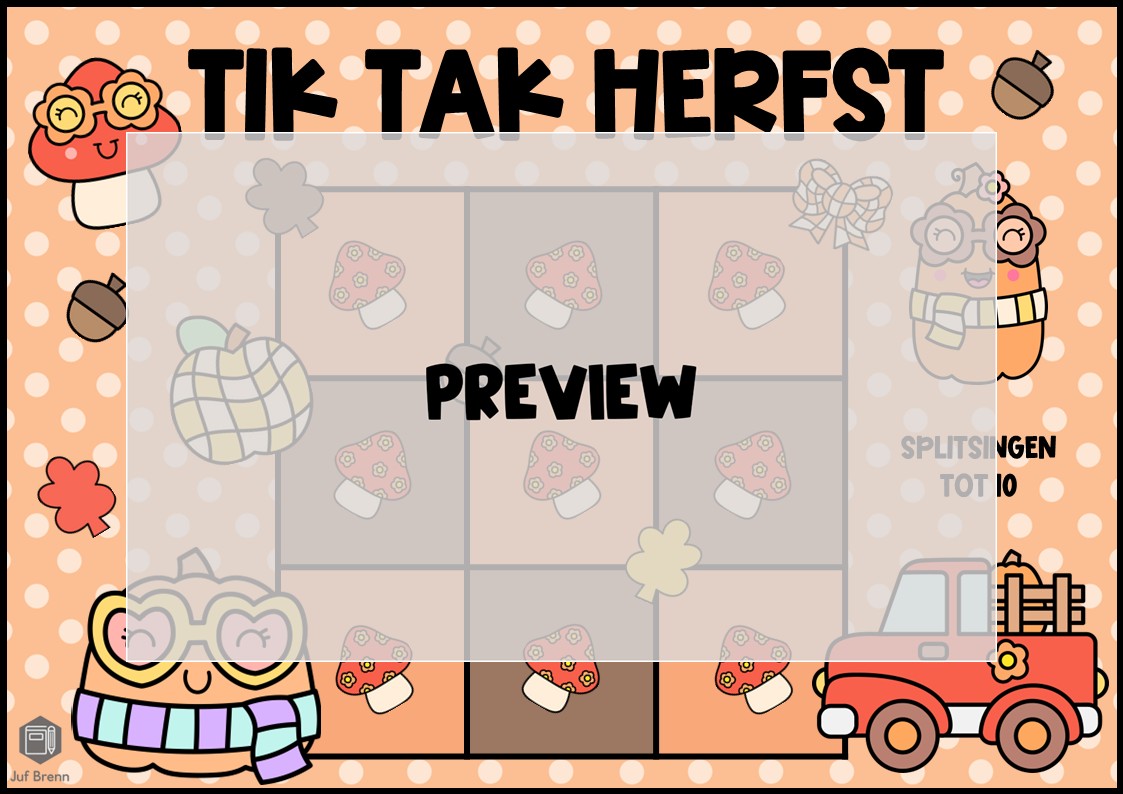 TIK TAK HERFST: SPLITSINGEN TOT 10 - Afbeelding 2