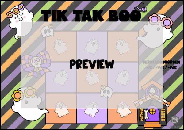 TIK TAK BOO: VERKLEINWOORDEN - Afbeelding 2