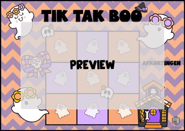 TIK TAK BOO: AFKORTINGEN - Afbeelding 2