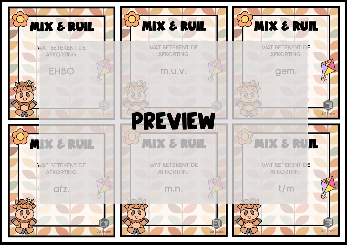 MIX VRAAG & RUIL: AFKORTINGEN - Afbeelding 2