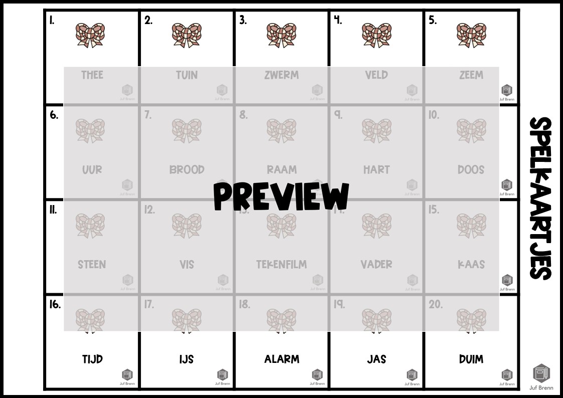 TIK TAK HERFST: VERKLEINWOORDEN JE TJE PJE - Afbeelding 4