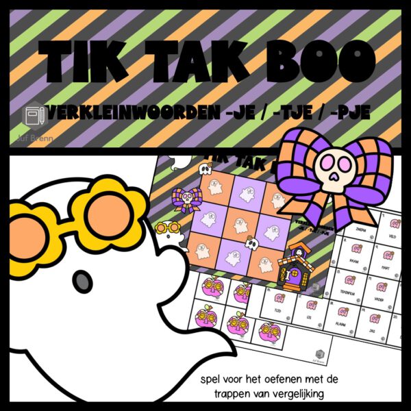 TIK TAK BOO: VERKLEINWOORDEN