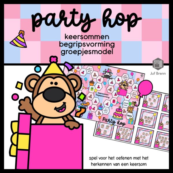 PARTY HOP: TAFELS BEGRIPSVORMING GROEPJESMODEL