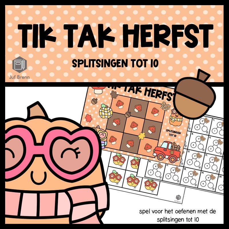 TIK TAK HERFST: SPLITSINGEN TOT 10