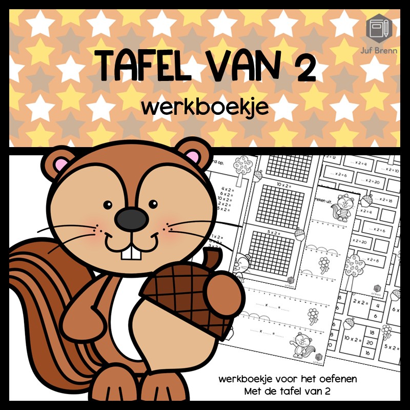 WERKBOEKJE: TAFEL VAN 2