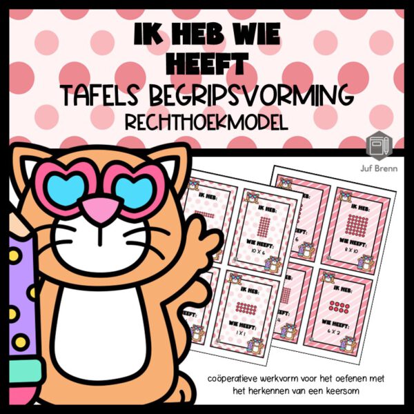 IK HEB WIE HEEFT... KEERSOMMEN BEGRIPSVORMING RECHTHOEKMODEL
