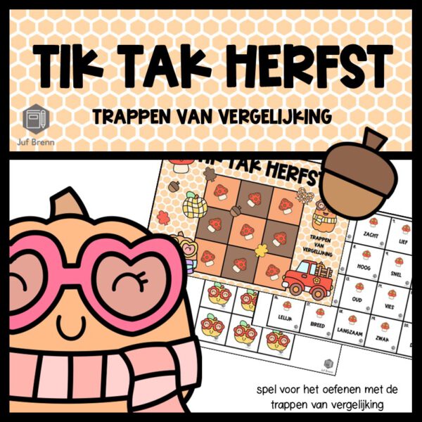 TIK TAK HERFST: TRAPPEN VAN VERGELIJKING