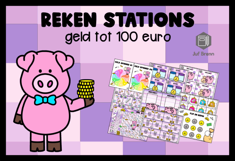 REKEN STATIONS: GELD TOT 100 EURO