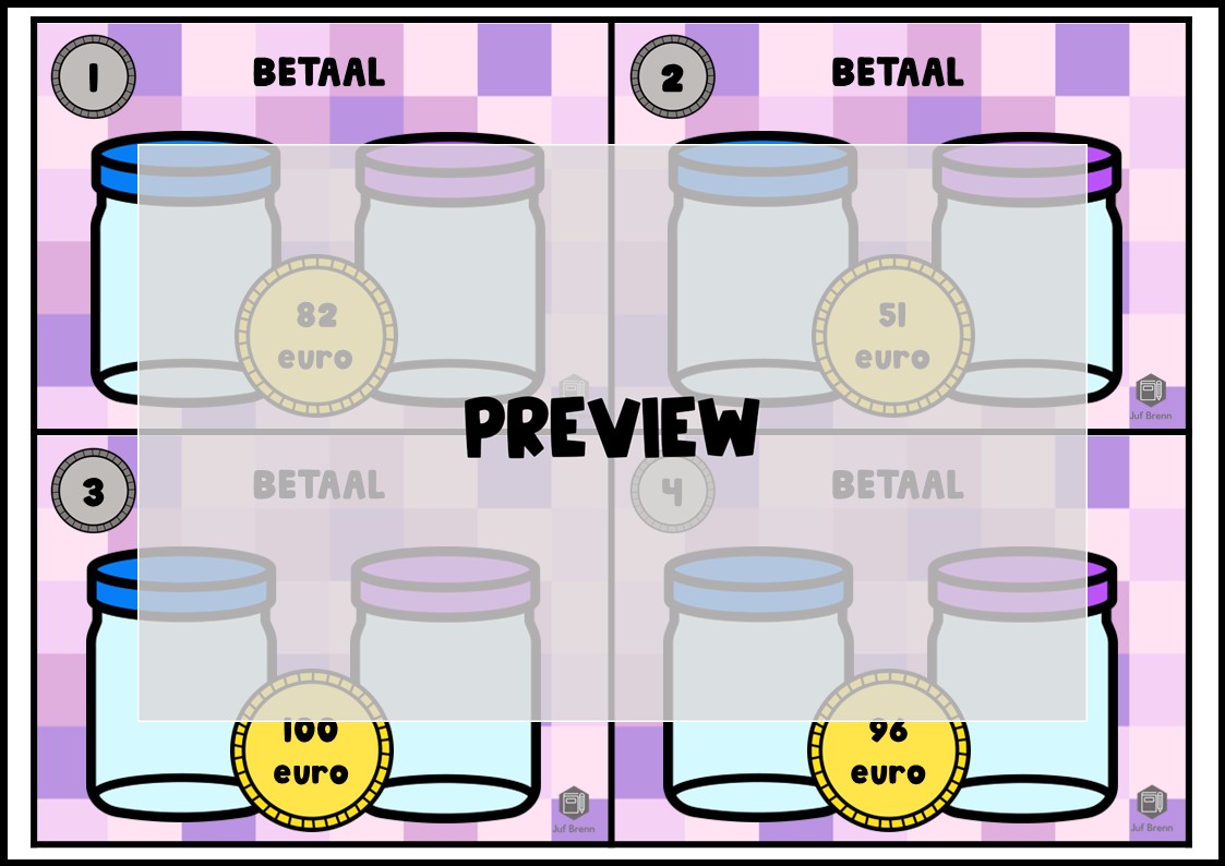 REKEN STATIONS GELD TOT 100 EURO - Afbeelding 4