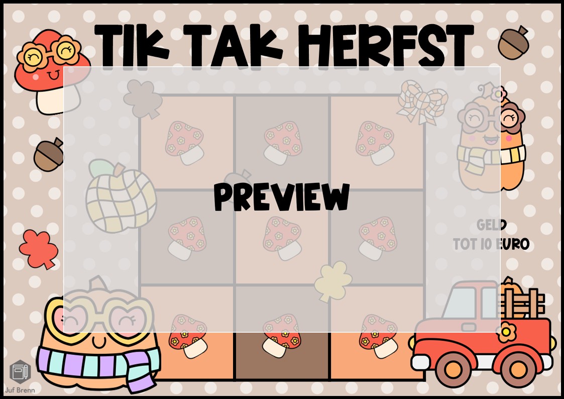 TIK TAK HERFST: GELD TOT 10 EURO - Afbeelding 2