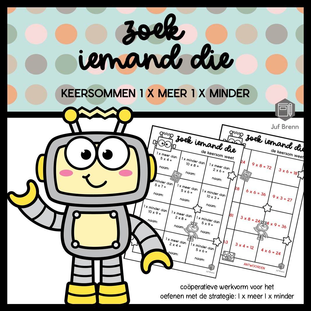 ZOEK IEMAND DIE KEERSOMMEN 1 X MEER 1 X MINDER