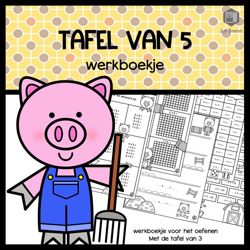 WERKBOEKJE: TAFEL VAN 5