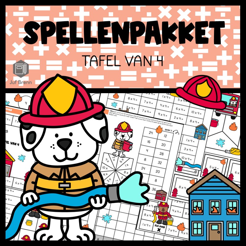 SPELLENPAKKET: TAFEL VAN 4