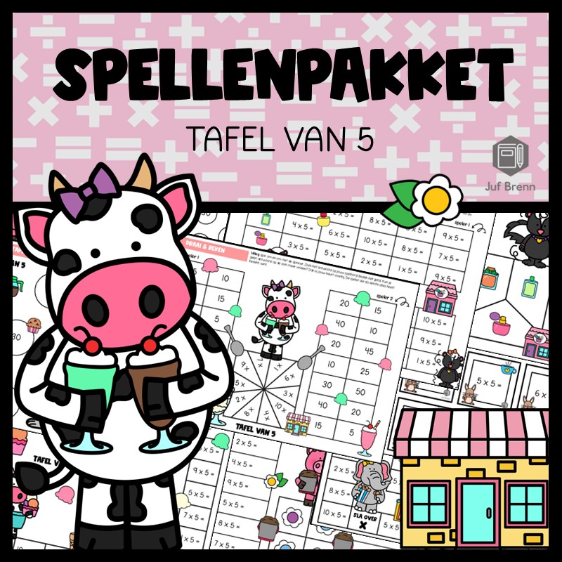 SPELLENPAKKET: TAFEL VAN 5