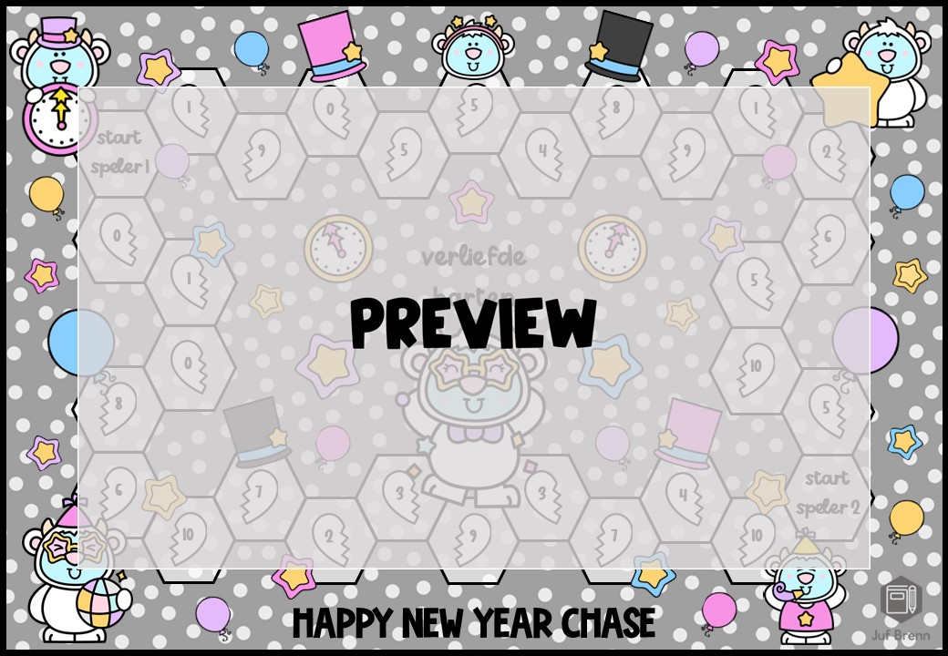 HAPPY NEW YEAR CHASE: VERLIEFDE HARTEN - Afbeelding 2