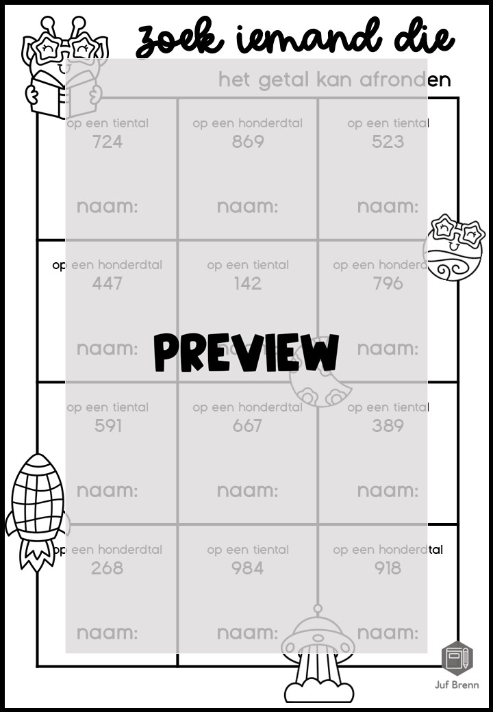 ZOEK IEMAND DIE AFRONDEN TOT 1000 - Afbeelding 2