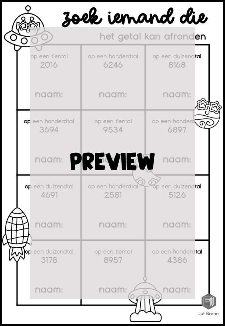 ZOEK IEMAND DIE AFRONDEN TOT 10.000 - Afbeelding 2