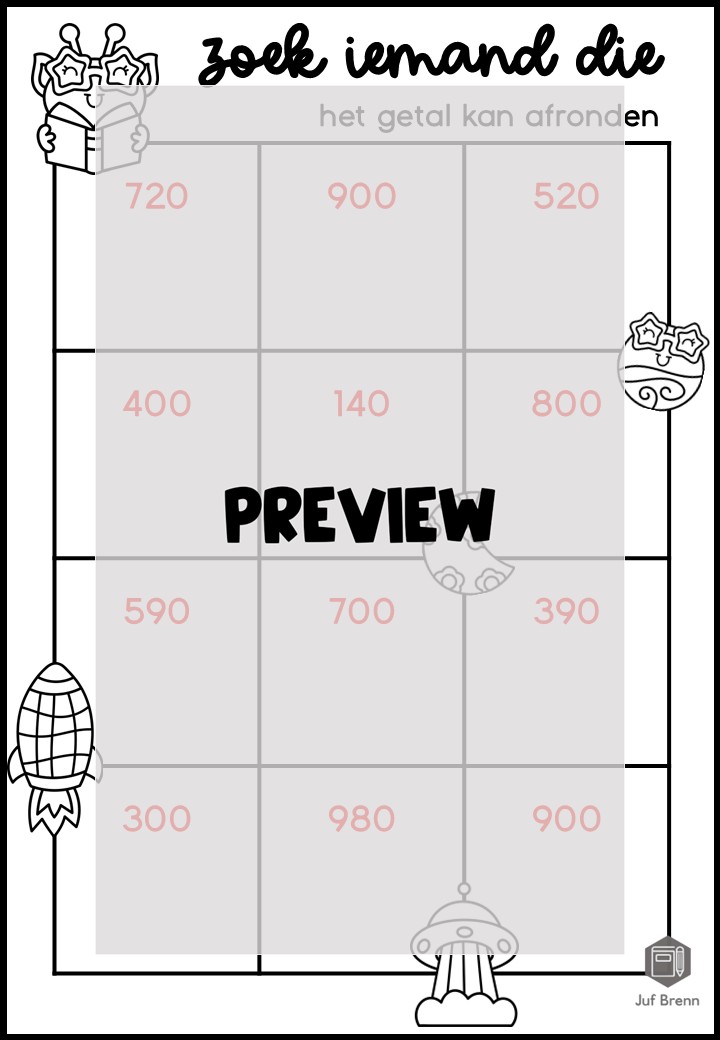 ZOEK IEMAND DIE AFRONDEN TOT 1000 - Afbeelding 3