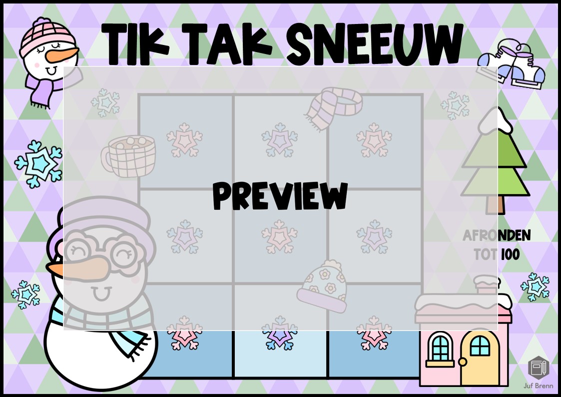 TIK TAK SNEEUW: AFRONDEN TOT 100 - Afbeelding 2