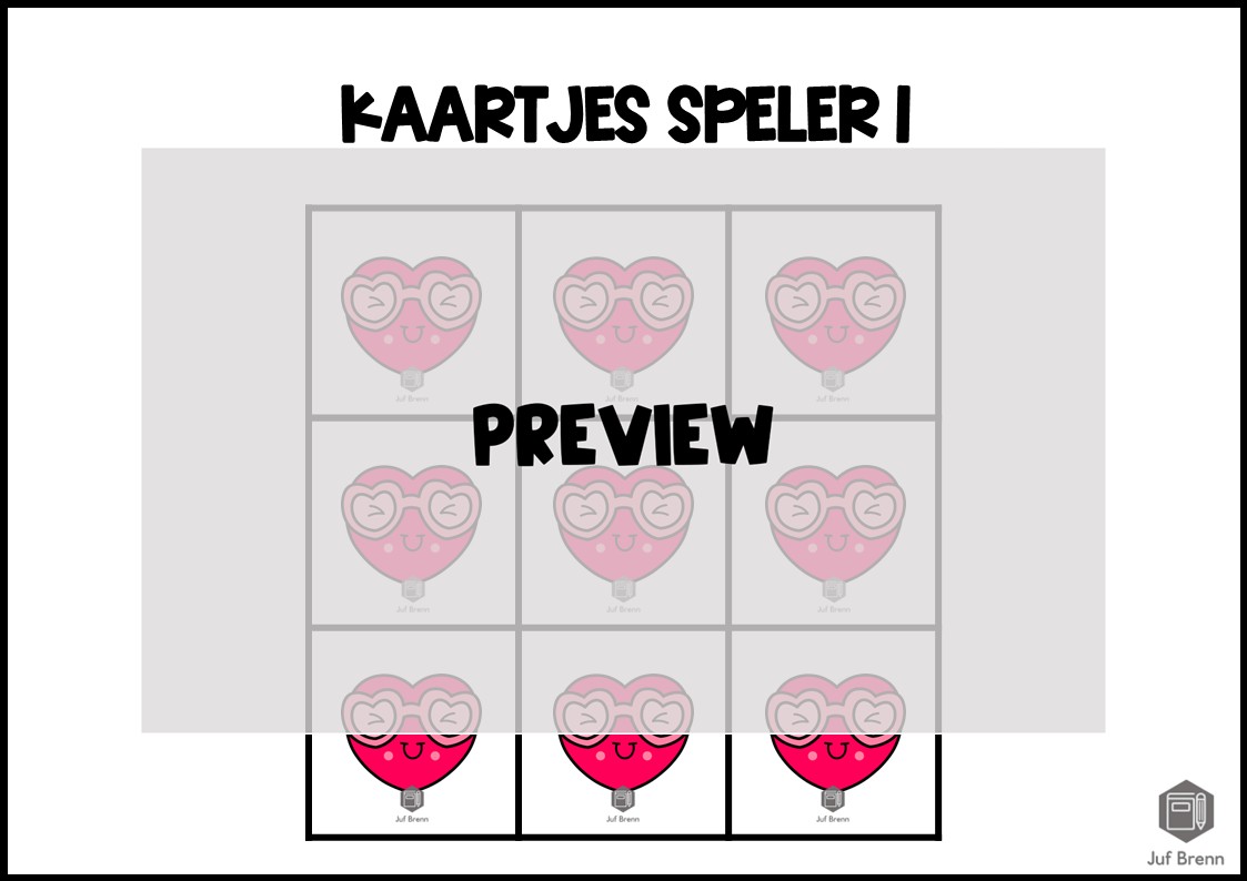 TIK TAK VALENTIJN: SOMMEN TOT 10 +1 / +2 / -1 / -2 - Afbeelding 3