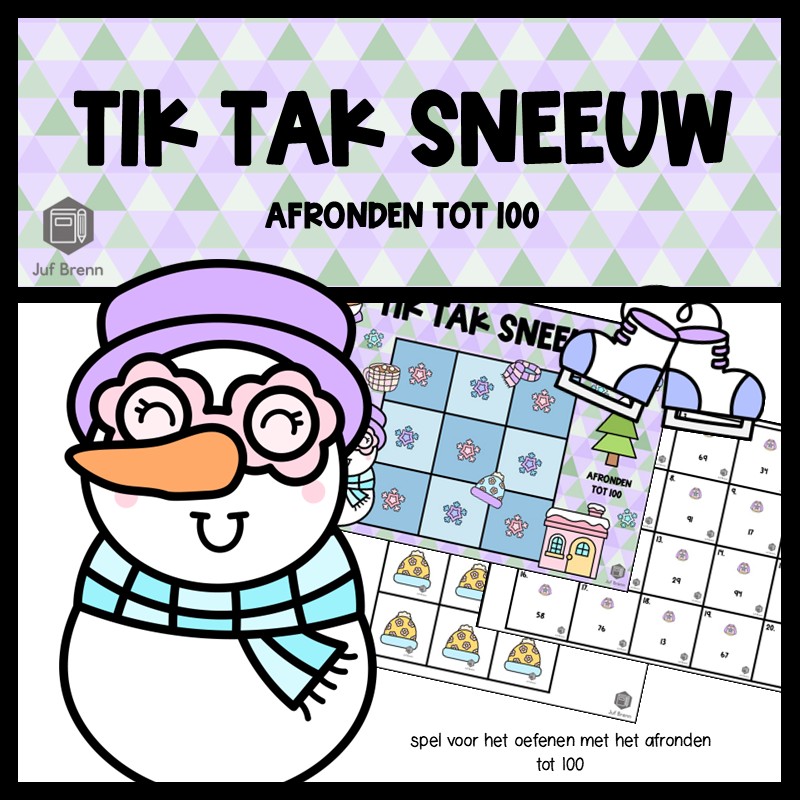 TIK TAK SNEEUW: AFRONDEN TOT 100