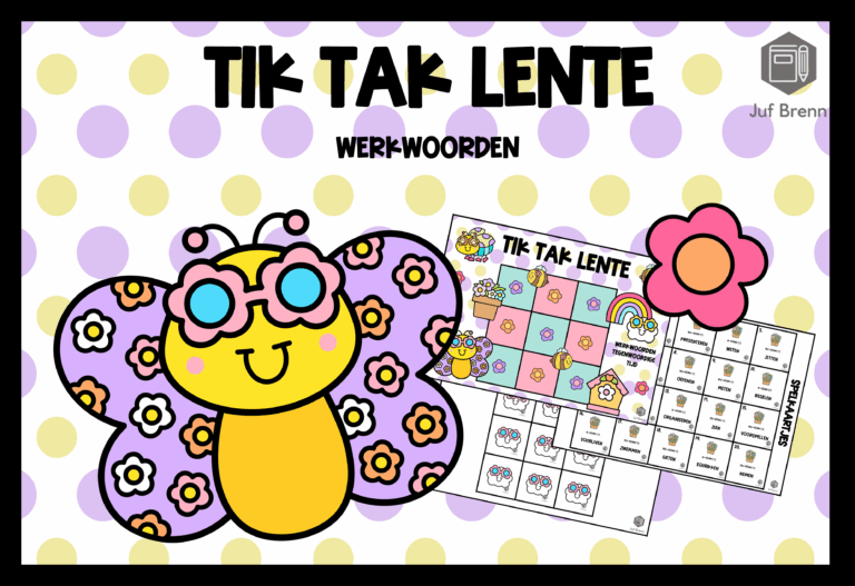 TIK TAK LENTE: WERKWOORDEN