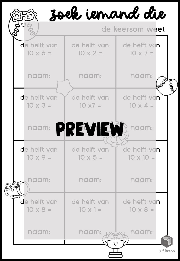 ZOEK IEMAND DIE KEERSOMMEN HALVEREN - Afbeelding 2