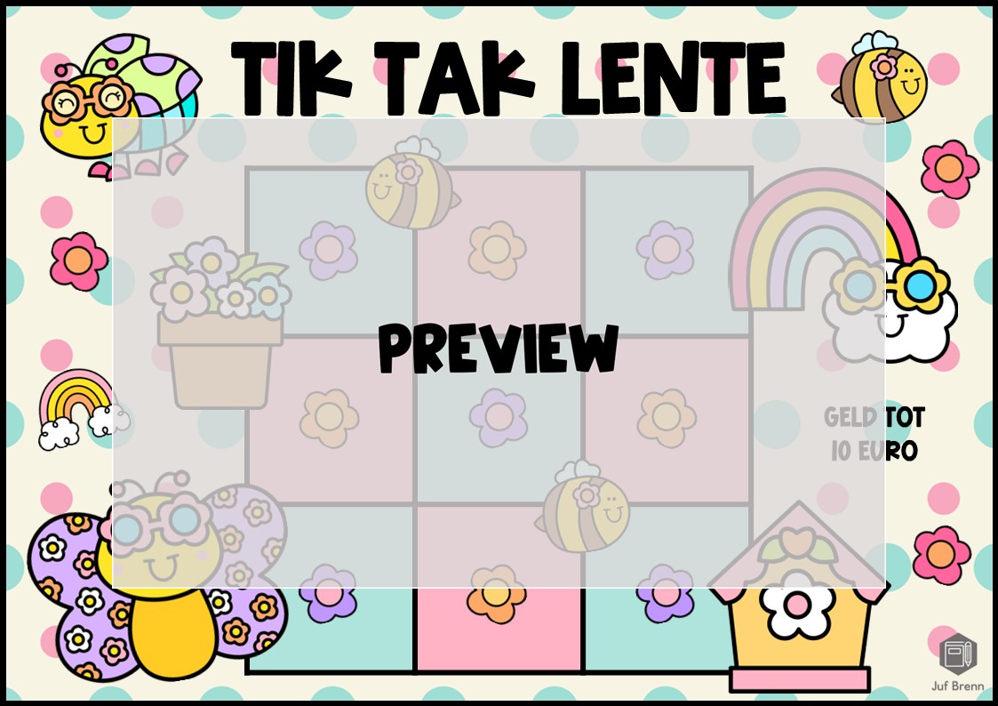 TIK TAK LENTE: GELD TOT 10 EURO - Afbeelding 2