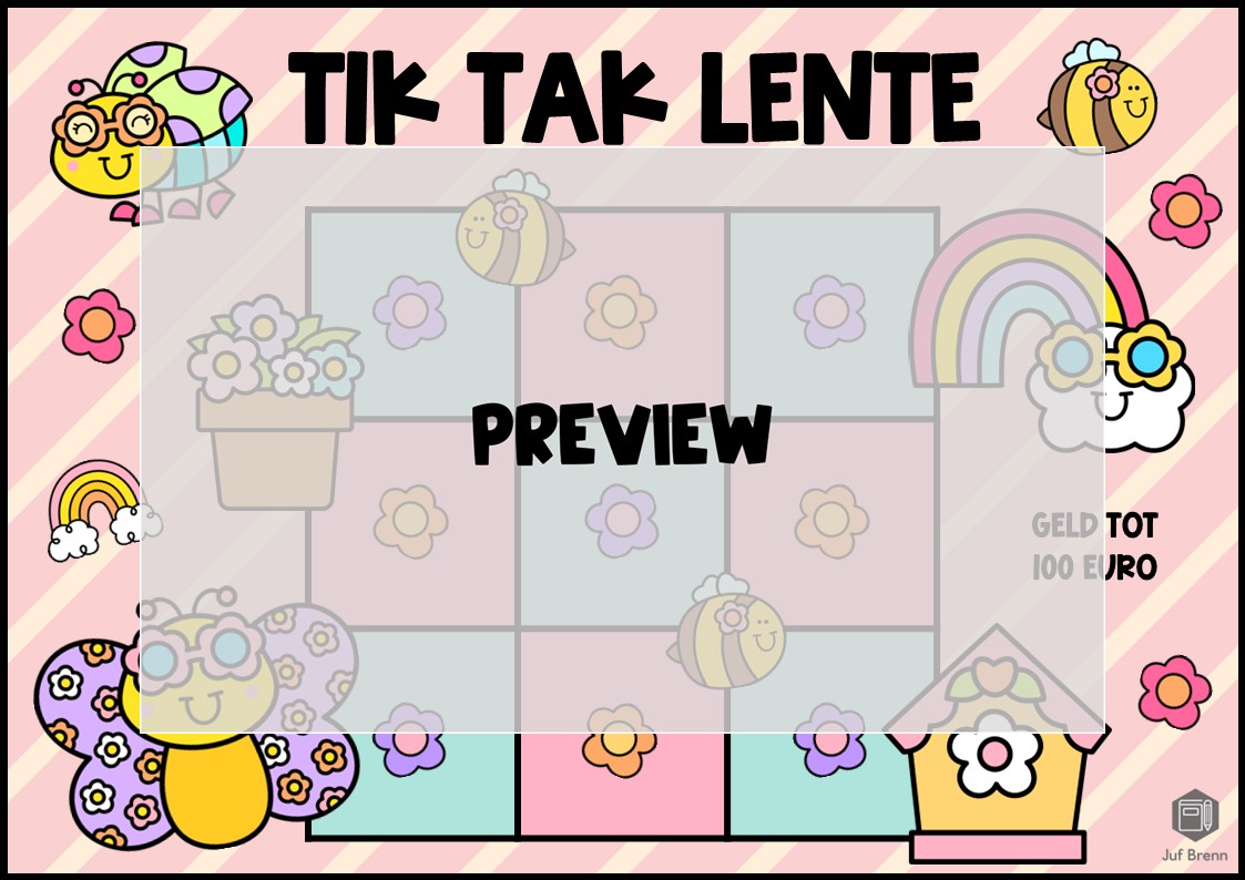 TIK TAK LENTE: GELD TOT 100 EURO - Afbeelding 2