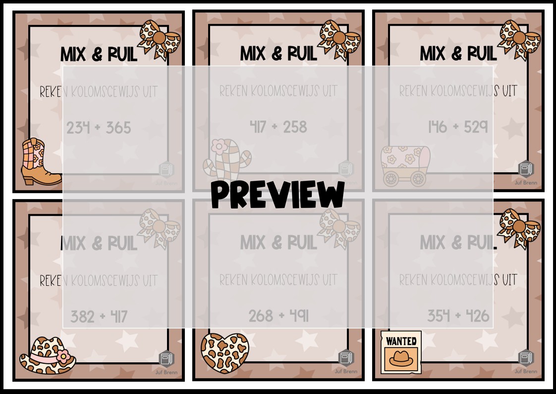 MIX VRAAG & RUIL: KOLOMSGEWIJS OPTELLEN - Afbeelding 2