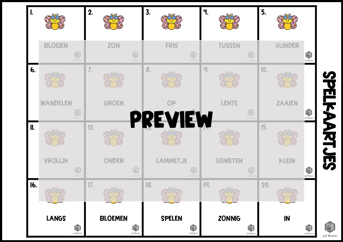 TIK TAK LENTE: WOORDSOORTEN - Afbeelding 3