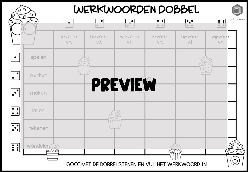 WERKWOORDEN DOBBEL VERLEDEN TIJD ZWAK - Afbeelding 2