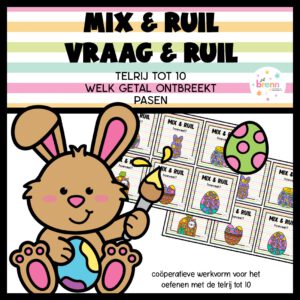 MIX VRAAG & RUIL: WELK GETAL ONTBREEKT TELRIJ TOT 10 PASEN