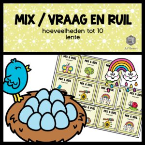 MIX VRAAG & RUIL: HOEVEELHEDEN TOT 10 LENTE