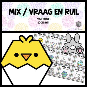 MIX VRAAG & RUIL: VORMEN PASEN