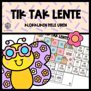 TIK TAK LENTE: KLOKKIJKEN HELE UREN